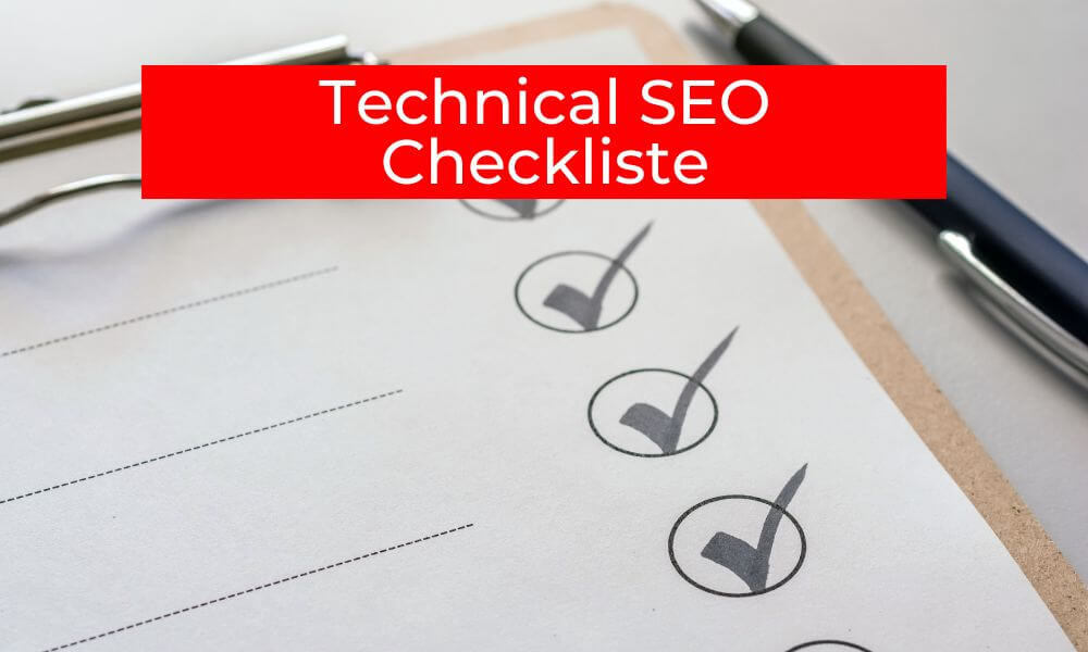 Technical SEO Checkliste