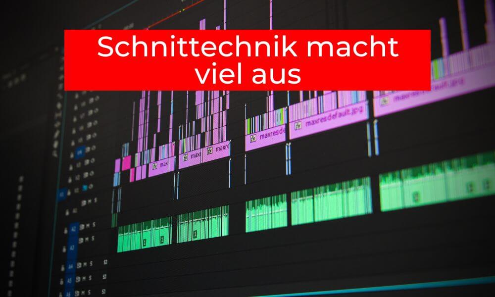 Schnittechnik macht viel aus